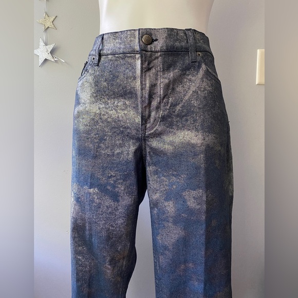 Ralph Lauren Collection 867 Coated Mercury Indigo Jeans. EUC. - Picture 8 of 8